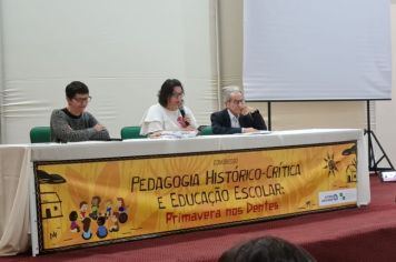 PROFESSORAS ESTIVERAM NO CONGRESSO DE PEDAGOGIA HISTÓRICO-CRÍTICA E EDUCAÇÃO ESCOLAR