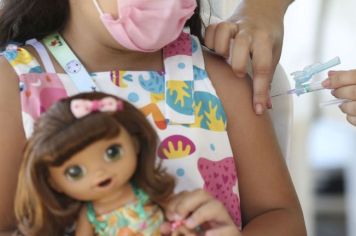 Cabrália Pta inicia vacinação contra Covid-19 em crianças 